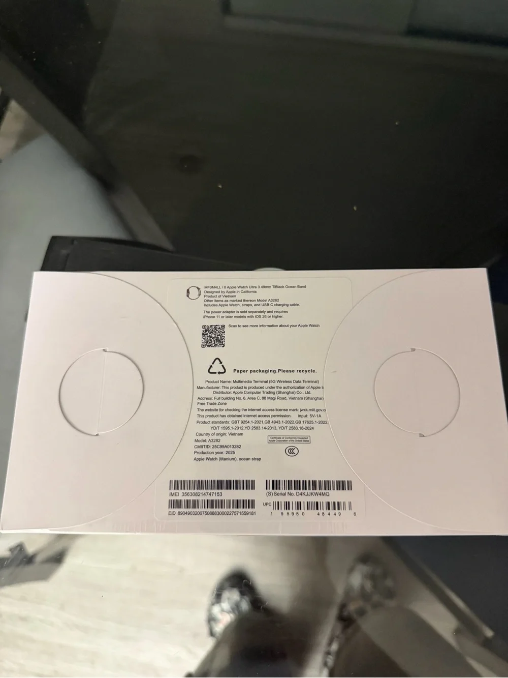 Apple Watch Ultra 3 49mm